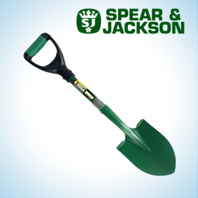 Pelle de détection robuste avec manche en fibre de verre et lame en acier trempé