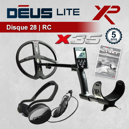 Deus RC XP - 28 cm X35 et Casque Filaire