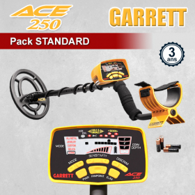 Ace 250 Garrett : un détecteur d'un excellent rapport qualité-prix qui convient parfaitement aux prospecteurs débutants.
