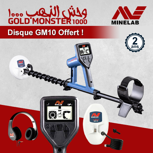 Gold Monster 2000 Minelab et Pack Accessoires