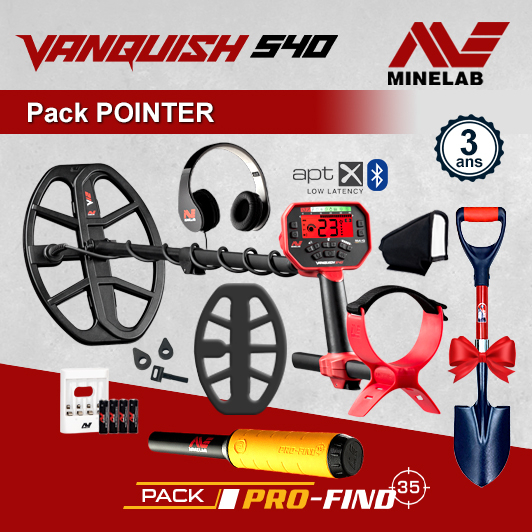 Vanquish 460 Minelab et Pack Access