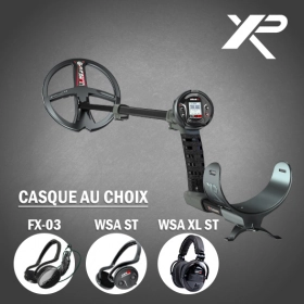 Deus 2 Master XP 22FMF et casque au choix