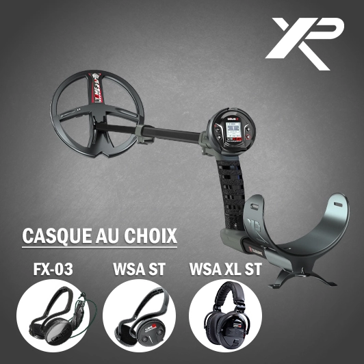 Deus 2 Master XP 22FMF et casque au choix