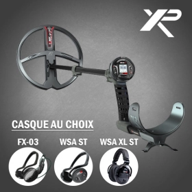 Deus 2 Master XP 28FMF et casque au choix
